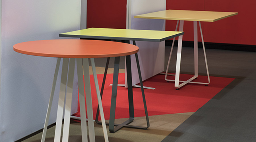 BARREM CONCEPT - table metal pour éditeur