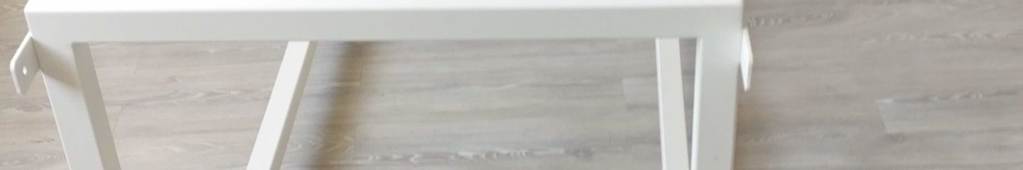 Structure tube roulette blanc Structure tube roulette blanc