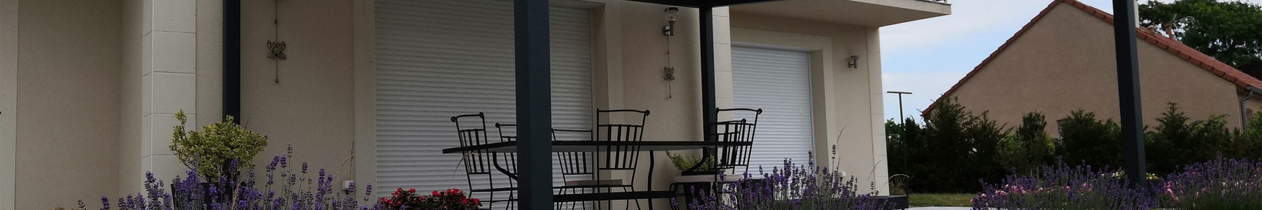 Pergola métal tonnelle abris sur mesure france moderne design gris Pergola métal tonnelle abris sur mesure france moderne design gris