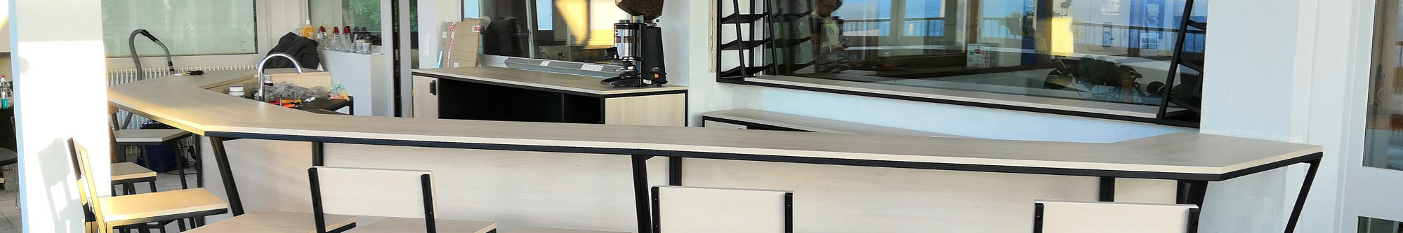 fabricant bar metal bois evian France